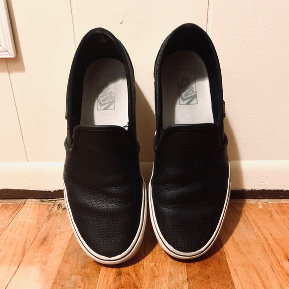 pleather vans
